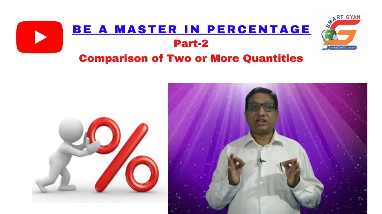 “Be A Master in Percentage” Part-2